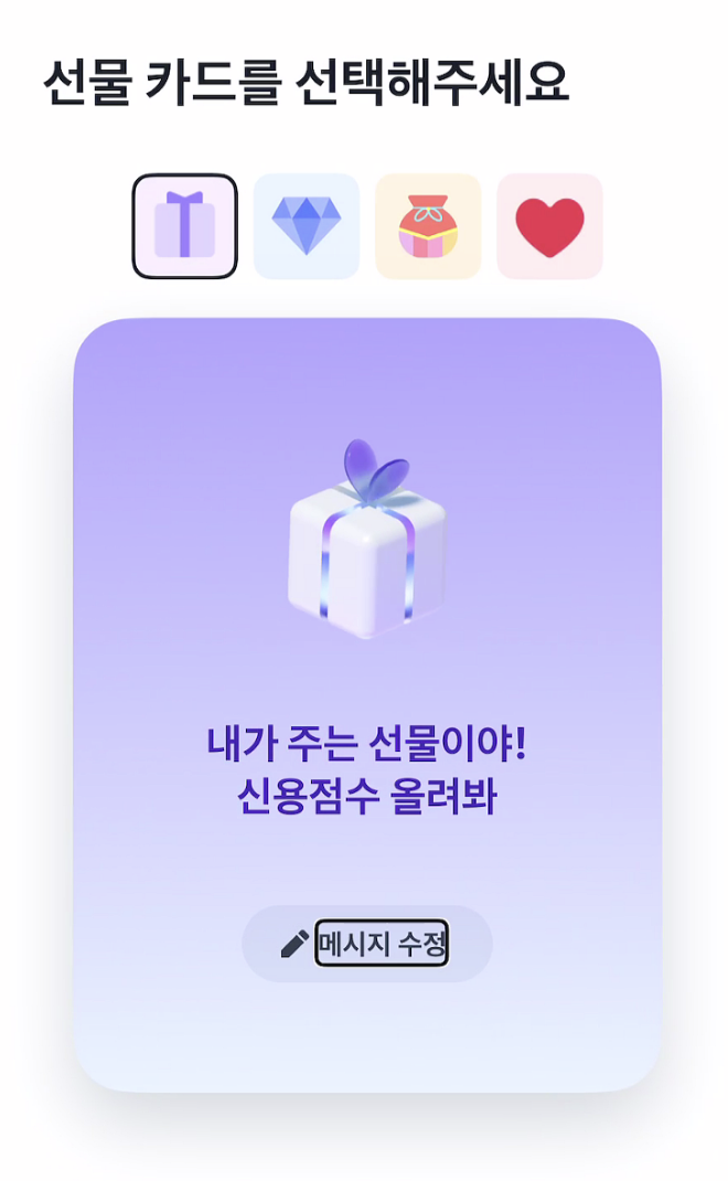 핵심 정보인 콘텐츠 이미지 예시